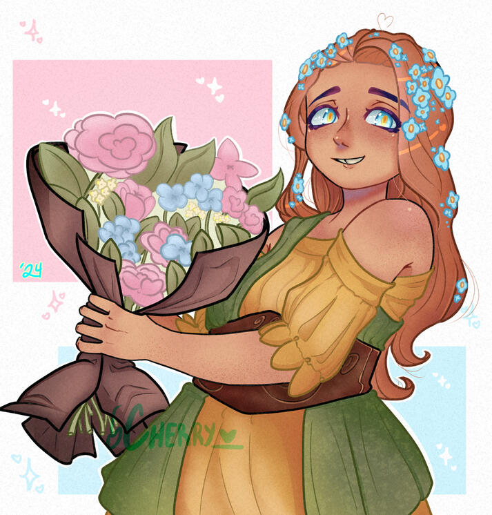 OC - Half Body - Basic BG